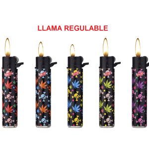 Pack 25 Uds. Mechero Encendedor Redondo Recargable con Piedra recambiable + Pack DE 2 Clipper Gas ISOBUTANO 300 ML para MECHEROS Exclusivo de DISPAU (Trendy Colors) - Image 6