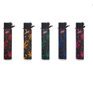 Pack 25 Uds. Mechero Encendedor Redondo Recargable con Piedra recambiable + Pack DE 2 Clipper Gas ISOBUTANO 300 ML para MECHEROS Exclusivo de DISPAU - Image 3