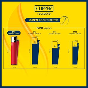 DISPAU Clipper Mecheros Recargables Soft, Pack Especial Edicion de 8 Colores, Tamaño Grande, Multicolor (Pack de 4 Mechero) - Image 4