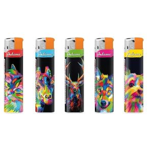 Mechero Electrónico Recargable Llama Ajustable Pack 50 Encendedores Multicolor Diseño Surtido Uso Cocina Decoración Velas BBQ Portátil Seguro Ligero Larga Duración Ideal Hogar Oficina Fiesta - Image 7