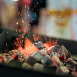 COCOBEE 1KG Carbón De Coco Natural para Shisha Y Barbacoa 27mm Alta Combustión Encendido Rápido con Calor Uniforme Baja Ceniza para Cachimba Hookah BBQ Carbón Premium DISPAU - Image 5